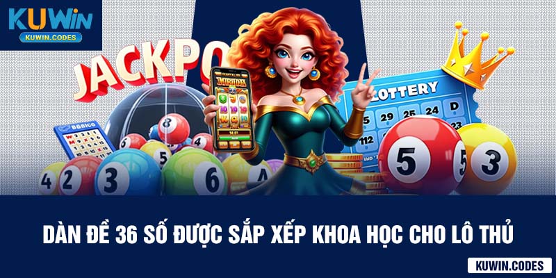 Dàn đề 36 số được sắp xếp khoa học