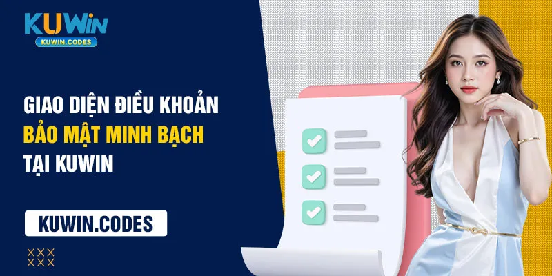Giao diện chính sách bảo mật kuwin
